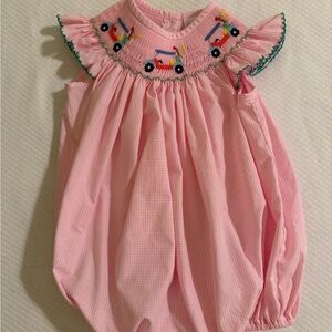 Stitchy Fish-Girl’s Gone Golfin’ pink bubble